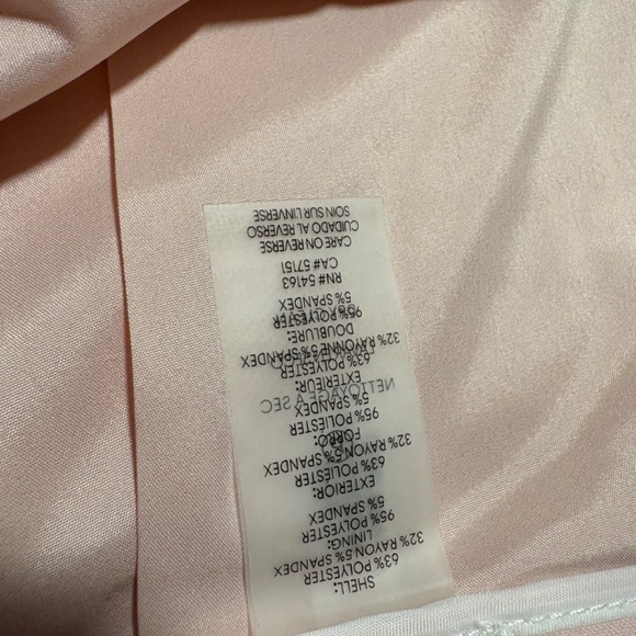 Pink Calvin Klein dress pants/trousers Size 12 Petite ankle length - Picture 6 of 8